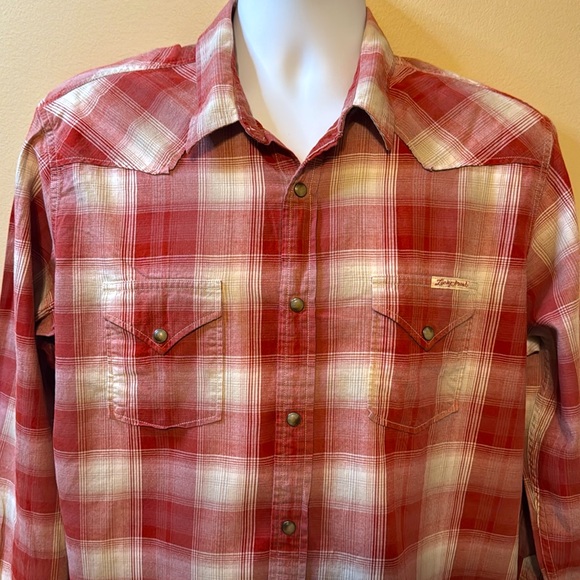LUCKY BRAND Button Down Shirt. Size Large - Picture 6 of 10